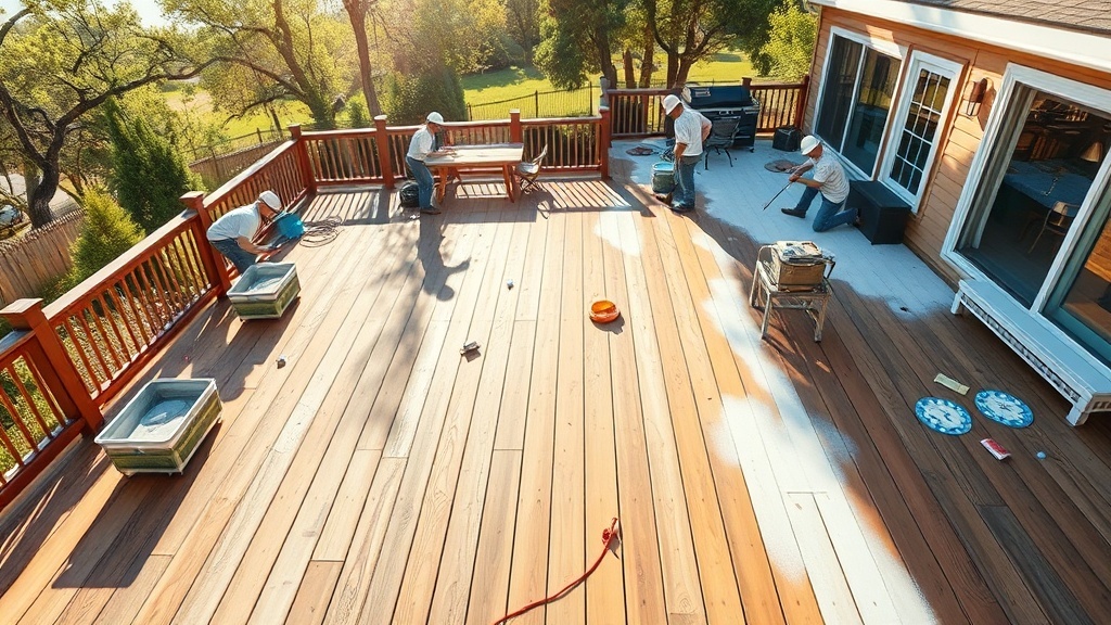 טיפים של אלופים לשמירה על דק צבוע