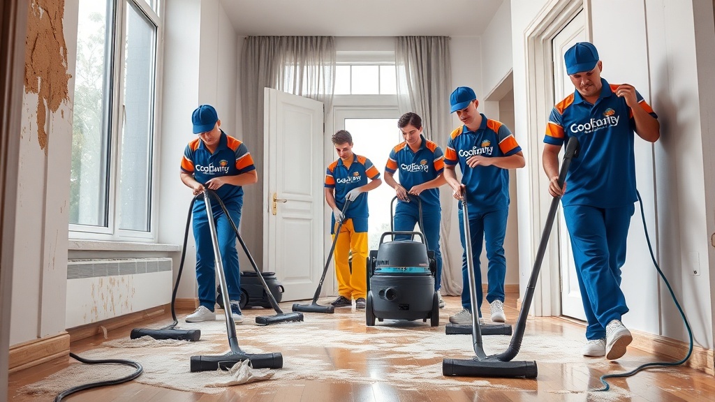 איך נראה תהליך ניקוי אחרי שיפוץ מקצועי