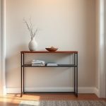 קונסולה צרה לכניסה – למה זה הפתרון הכי חכם לבית שלך?