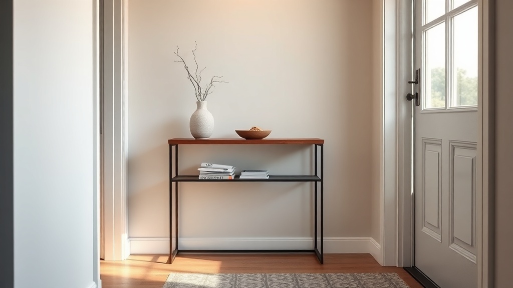 קונסולה צרה לכניסה – למה זה הפתרון הכי חכם לבית שלך?